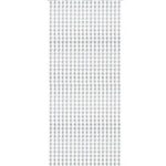 Διακοσμητική Κουρτίνα με ασημί Αστέρια (245x100cm)