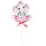 Διακοσμητικό Στικ Ελεφαντάκι κορίτσι (3 τεμ)