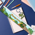 Χάρακας Δεινόσαυροι με μπρελόκ