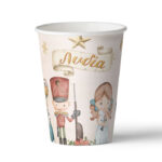 Χάρτινα Ποτήρια Καρυοθραύστης (3 τεμ)