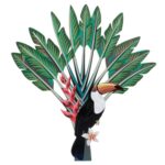 Επιτραπέζιο ξύλινο διακοσμητικό Tropical Tucan