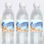 Ετικέτες για μπουκάλια νερού Θάλασσα (8 τεμ)