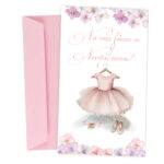 Ευχετήρια Κάρτα Βάπτισης - Νεοφώτιστη