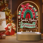 Φωτιστικό led με βάση - Christmas Candy Rainbow