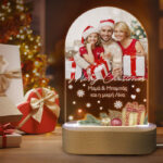 Φωτιστικό led με βάση - Christmas gifts με φωτογραφία