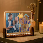 Φωτιστικό led με φωτογραφία - Μπαμπάς King