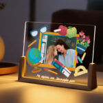 Φωτιστικό led με φωτογραφία - Στη Δασκάλα μου