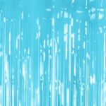 Γαλάζια Κουρτίνα πάρτυ (200x100cm)