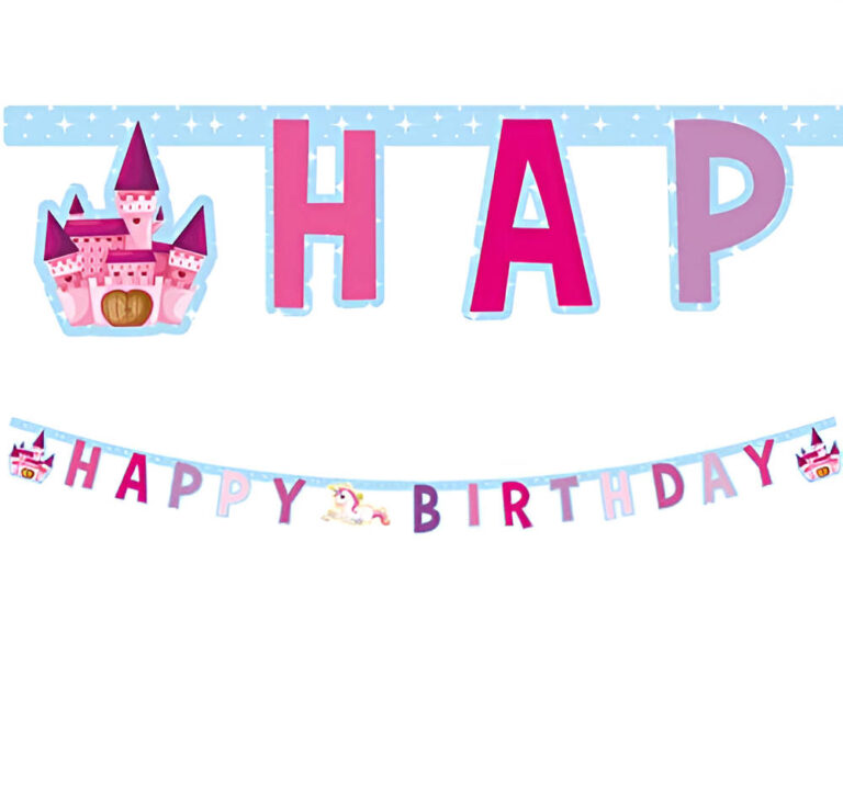 girlanta-_happy-birthday_-monokeros-kai-kastro-1_85m_1 Γιρλάντα "Happy Birthday" Μονόκερος και Κάστρο 1,85m - Image 1