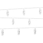 Γιρλάντα με LED μανταλάκια για φωτογραφίες 1,4m