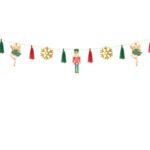 Γιρλάντα Μπαλαρίνα & Καρυοθραύστης 2m