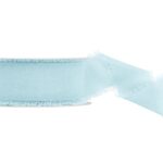 Υφασμάτινη Σιφόν Γαλάζια Κορδέλα (10m)