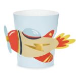 Κάλυμμα για ποτήρια Αεροπλάνο (6 τεμ)