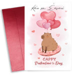 Κάρτα Αγίου Βαλεντίνου - Capybara