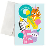 Κάρτα Γενεθλίων - Πρώτα Γενέθλια