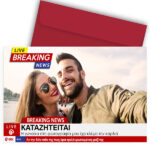 Κάρτα Βαλεντίνου με φωτογραφία - Καταζητείται