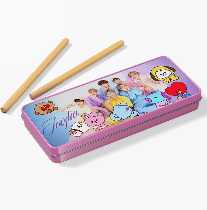 kasetina-me-onoma-bts-bt21 Κασετίνα με όνομα - BTS BT21 - Image 1