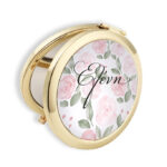 Καθρεφτάκι για Μαμά - Φλοράλ με Όνομα