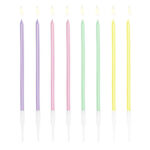 Κεράκια τούρτας Pastel Birthday (16 τεμ)