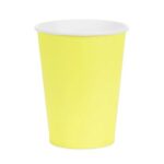 Κίτρινα Χάρτινα Ποτήρια (6 τεμ)