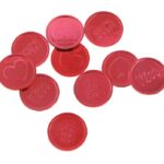 Κόκκινα Νομίσματα Αγίου Βαλεντίνου (24 τεμ)