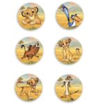 Κονκάρδες Lion King (6 τεμ)