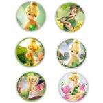 Κονκάρδες Tinkerbell (6 τεμ)