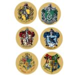 Κονκάρδες οίκοι Hogwarts (6 τεμ)