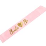 Κορδέλα ροζ σατέν Bride to be