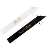 Κορδέλες για Bachelorette - Bride & Team Bride (6 τεμ)