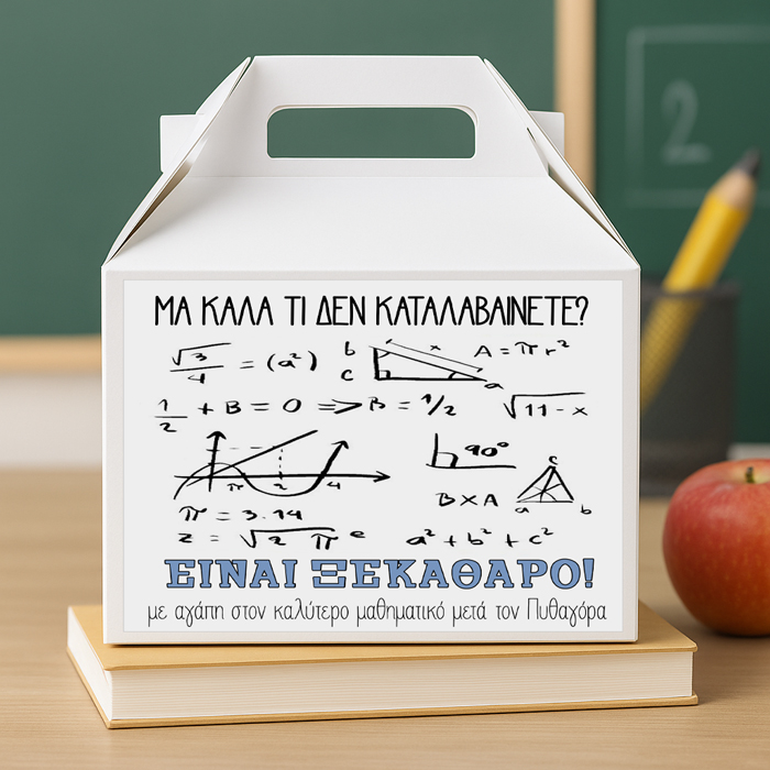 kouti-doro-gia-ton-kalitero-mathimatiko Κουτί - Δώρο Για Τον Καλύτερο Μαθηματικό - Image 1