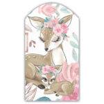 Ξύλινο διακοσμητικό Ελαφάκια