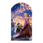 Ξύλινο διακοσμητικό Ραπουνζέλ