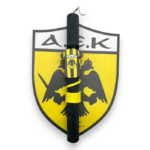 Λαμπάδα AEK Αρωματική με Ξύλινο Κάδρο