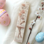 Λαμπάδα Μπαλαρίνα Τυπωμένη