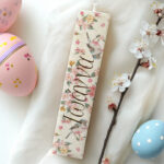 Λαμπάδα Φλοράλ Τυπωμένη