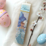 Λαμπάδα Σταχτοπούτα Τυπωμένη