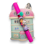 Λαμπάδα Το Κουκλόσπιτο της Γκάμπι Αρωματική με Ξύλινο Κάδρο