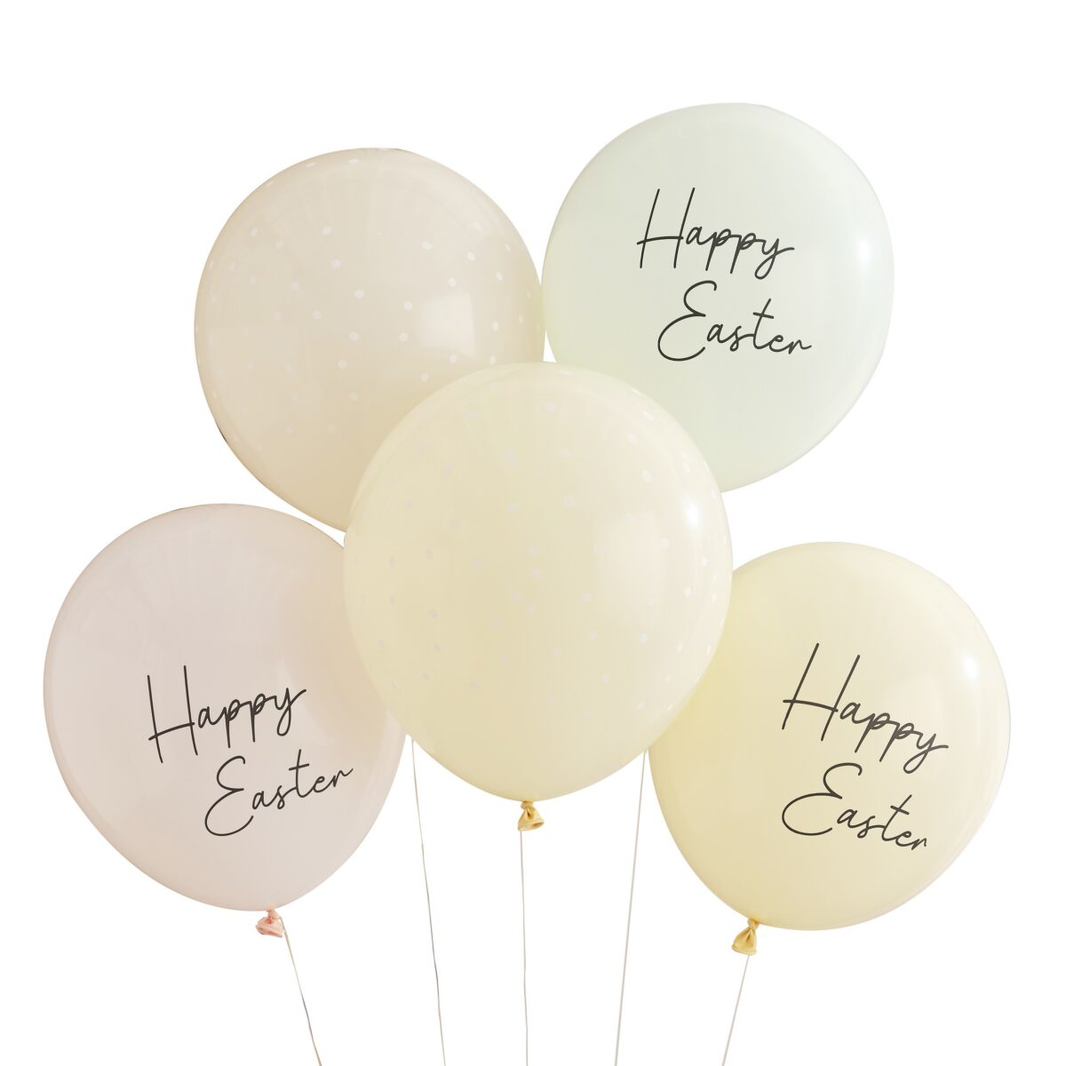 lateks-mpalonia-pastel-happy-easter-_5-tem__1 Λάτεξ μπαλόνια παστέλ Happy Easter (5 τεμ) - Image 1