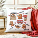 Μαξιλάρι Αγίου Βαλεντίνου - Baby Garfield