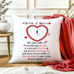 Μαξιλάρι Αγίου Βαλεντίνου - Ρολόι