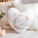 Μαξιλάρι Καρδιά για Μαμά - Σπίτι είναι...