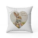 Πασχαλινό Μαξιλάρι - Λαγουδάκι Καρδιά