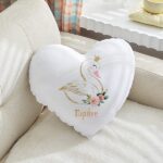 Μαξιλάρι Καρδιά Κύκνος