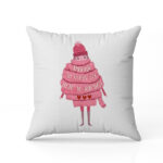 Μαξιλάρι Χριστουγεννιάτικο – Μακάρι να Ήσουν Εδώ (Κασκόλ)