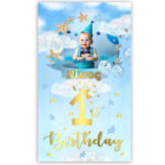 Μεγάλη Αφίσα με φωτογραφία 1st Birthday Boy