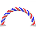 Mεταλλική στιβαρή Αψίδα για μπαλόνια 3m