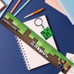 Χάρακας Minecraft με μπρελόκ