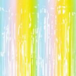 Mix πολύχρωμη Κουρτίνα Πάρτυ (100x195cm)