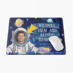 Mouse Pad - Best Dad in the Galaxy